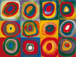 Wassily Kandinsky Colour Study Squares And Concentric Circles