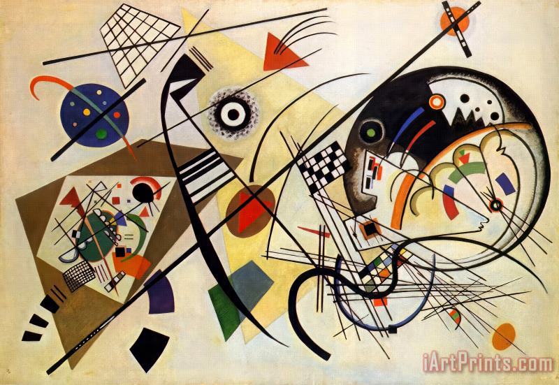 Wassily Kandinsky Transverse Line 1923 Art Print