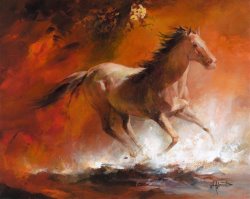 willem haenraets Wild Horses I
