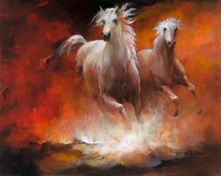 willem haenraets Wild Horses Ii