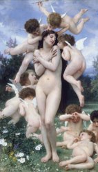 William Adolphe Bouguereau Springtime