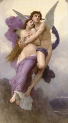 William Adolphe Bouguereau The Abduction of Psyche