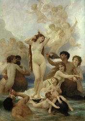 William Adolphe Bouguereau The Birth of Venus