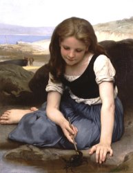 William Adolphe Bouguereau The Crab