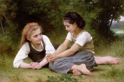William Adolphe Bouguereau The Nut Gatherers