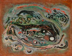 Wols (alfred Otto Wolfgang Schulze) Les Poissons Et Les Vagues, 1940