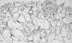 Wu Guanzhong Bamboo Shoots, 1981